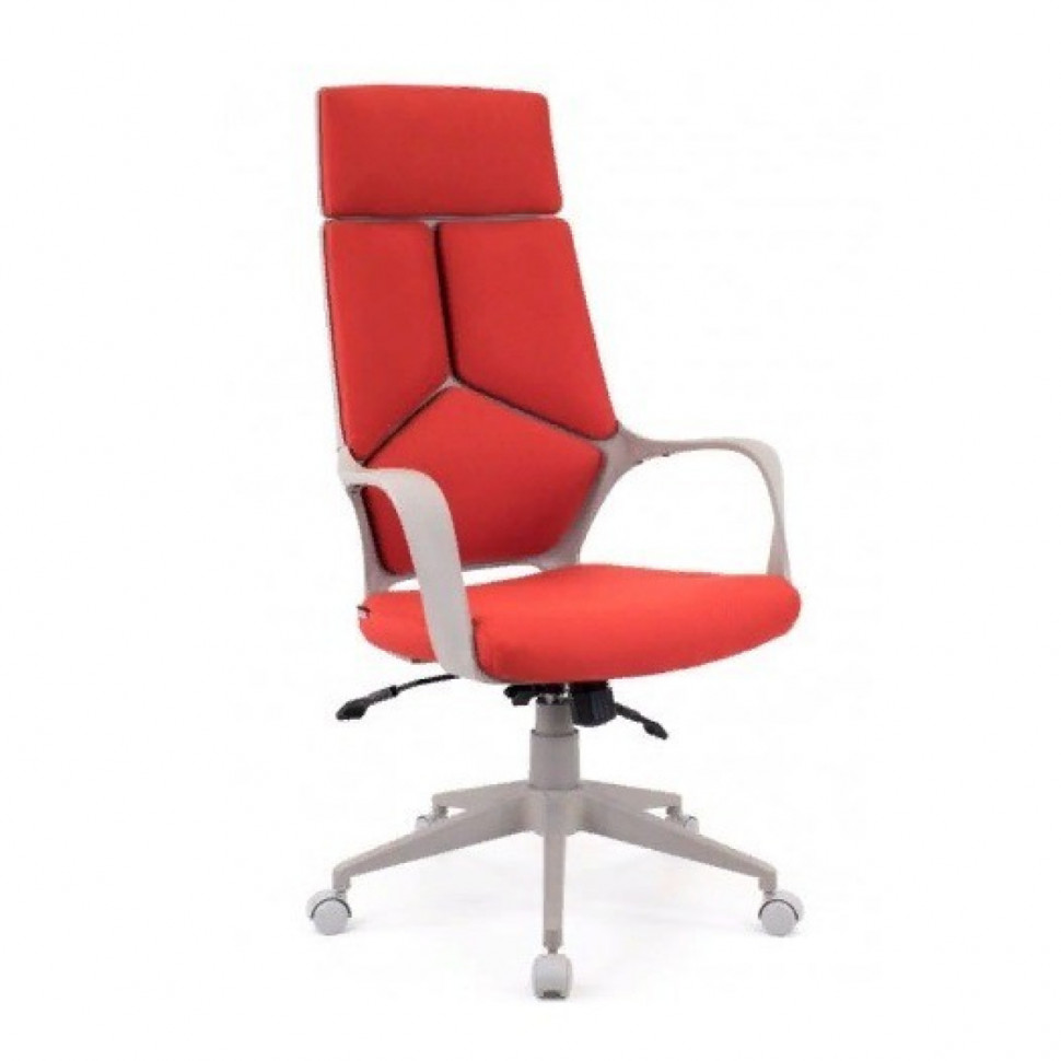 Кресло Everprof Trio Grey TM Ткань Красный