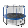 Батут Unix line Supreme Game с внутренней сеткой 10 футов - 300 см (голубой) (TRUSUG10BL)